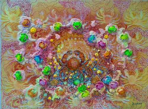 Bernhard Ost, Aufbruch der Krebse, Miscellaneous, Contemporary Art
