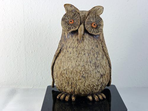 Vic Zumsteg, Eule (Annamarie Zumsteg), Animals: Air, Fantasy, Art Déco