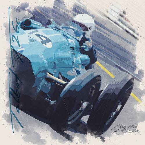 Bernd Michalak, Talbot T26, Technology, Contemporary Art, Abstract Expressionism