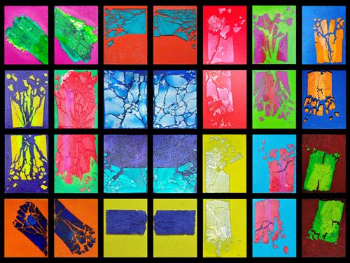 WWSt, Collection -SpiegelGlas, Abstract art, Colour Field Painting, Expressionism