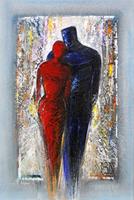 Andreas-Garbe-People-Couples-Emotions-Love-Modern-Age-Expressionism-Neo-Expressionism