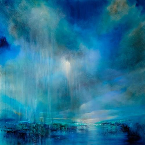 Annette Schmucker, Nichts bleibt, wie es ist, Landscapes: Sea/Ocean, Nature: Air, Contemporary Art, Expressionism