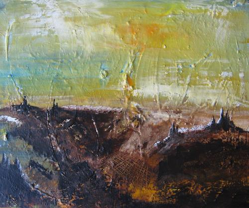 mimik, Zwischenwelt 3, Abstract art, Abstract art, Land-Art