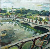 Heini-Andermatt-Miscellaneous-Landscapes-Plants-Trees-Modern-Age-Expressive-Realism