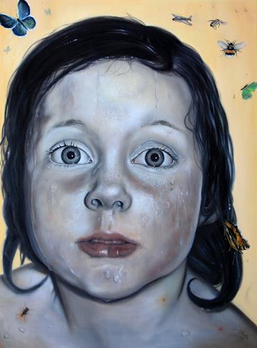ingo platte, Sommerzeit, People: Portraits, Miscellaneous Emotions, Photo-Realism, Expressionism