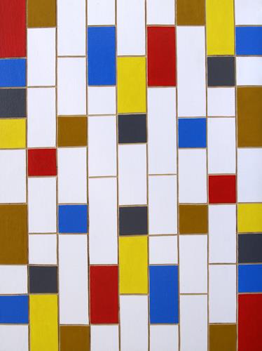 Jens Jacobfeuerborn, O.T. (Holzdruckstock), Abstract art, Fantasy, Constructivism