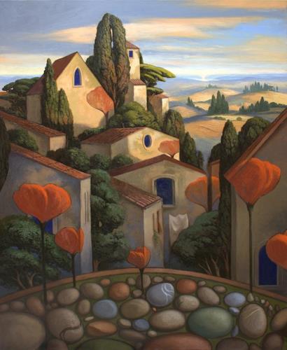 Stefan Ambs, Die geheimnisvolle Stadt des Signore Ciottolo, Architecture, Symbol, Symbolism, Expressionism