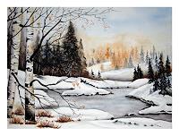 Maria-Inhoven-Landscapes-Winter-Miscellaneous-Romantic-motifs-Modern-Age-Abstract-Art