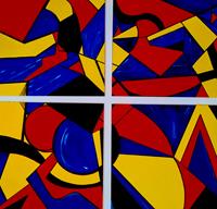 Brigitte-Raz-Goldau-Abstract-art-Abstract-art-Modern-Age-Concrete-Art