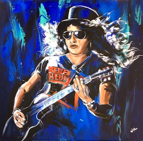 webo, Slash, Music: Musicians, People: Portraits, Abstract Art